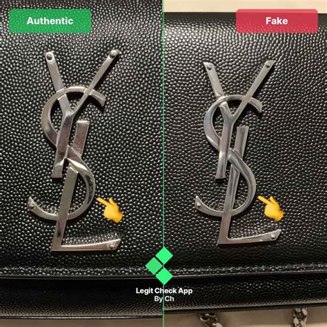 fake ysl wallet vs real|real ysl vs fake.